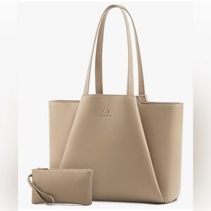 NEW LOVEVOOK Laptop Tote Bag for Women 15.6” – Sandy
